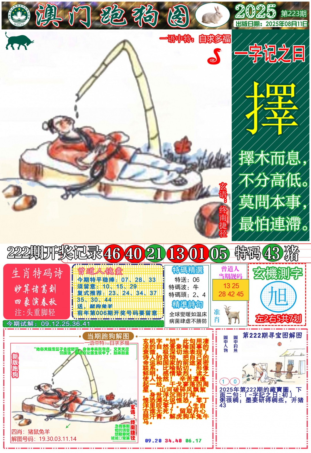 223期跑狗图A[图]